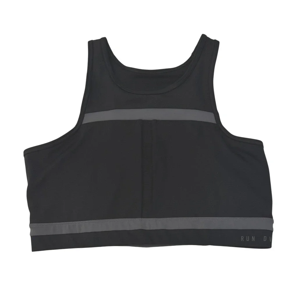 Nike‎ Run Division Womens High Support Sports Bra Black Reflective 2XL